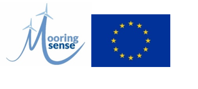 Mooring Sense logo and EU flag